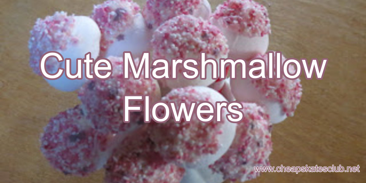Cute Marshmallow Flowers