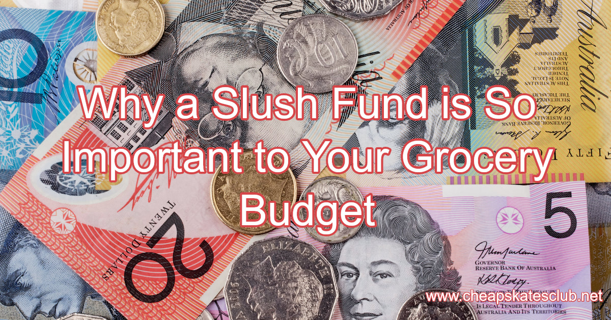 Why a Slush Fund is So Important to Your Grocery Budget